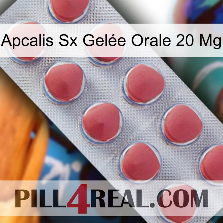 Apcalis Sx Gelée Orale 20 Mg 18